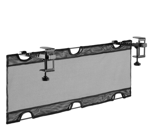MOZOS UCM-1 ORGANIZER KABLI POD BLAT BIURKA CZARNY - 1210384 - zdjęcie 2